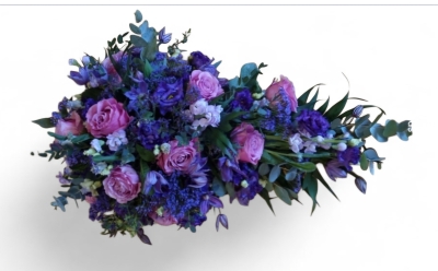 Purple and Lilac tear drop spray
