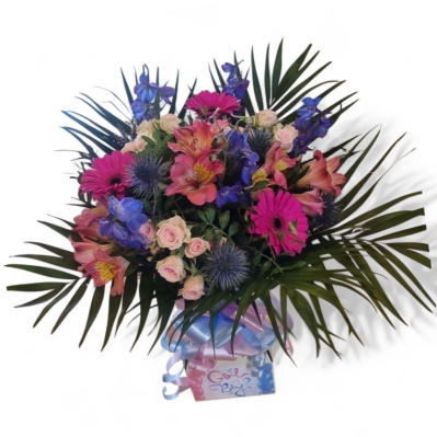 Gender reveal bouquet