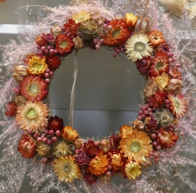 Pretty dried small wreath