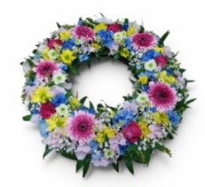 Spring time wreath