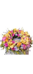 Colourful and vivid Wreath