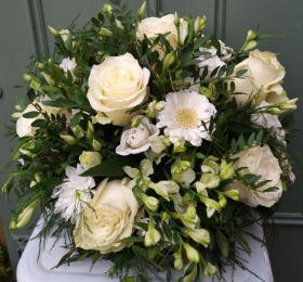 Classic White Posy