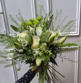 Florist Choice in Whites & Greens
