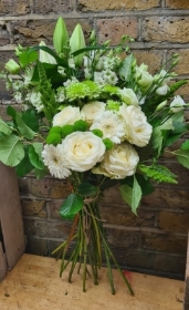 Whites & Green Tied Sheaf