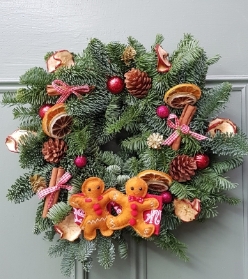 Ginger bread wreath