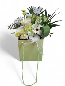Gift bag bouquet